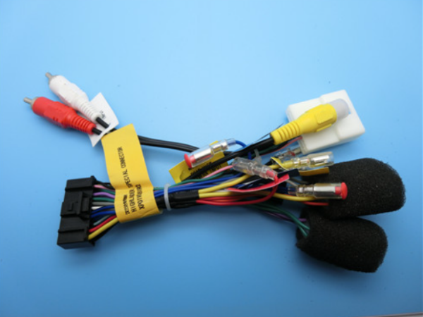 Audio wiring harness